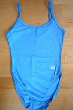 ? TRIGEMA?Trikot, Body Dancewear*Türkisblau glänzend Gr.140, Vintage