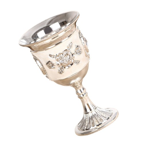 Retro style metall weinbecher - style,