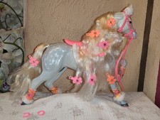 Altes Barbie Pferd Blizzard