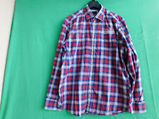 "BONITA men"Herren Hemd Gr.L.Dunkelblau-weiß-rot kariert