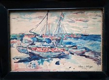 Aquarell  ELSE L. WOLFF  1929