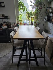 Esstisch mit Stühlen, Gebraucht