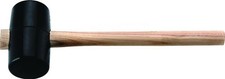 Gummihammer schwarz Esche 90