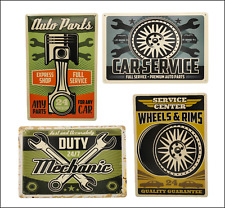 Blechschild Retro Werkstatt