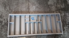 Besteckeinsatz #12 Schublade Auszug Küche hellgrau grau RESTPOSTEN 112 cm