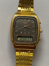 NOS  Citizen Alarm Chime Quartz - Heeren- Ana-Digi - Batterie neu  - Werk läuft