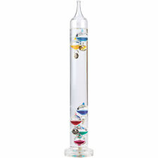 PEARL Dekoratives Retro  Galileo-Thermometer Classic mittlere Größe 27 cm