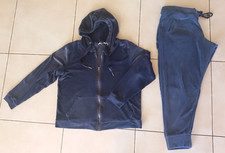 Jogginganzug Hausanzug Damen Nicki 44/46 blau ,Kapuze ,Polyest./Elastan kuschlig