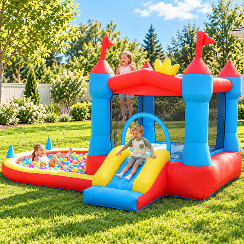Hüpfburg kinder trampolin - hüpfburg,