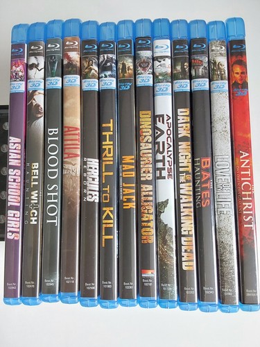 Blu ray sammlung - 3d,
