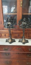 Paar antike Jugendstil  Bronze