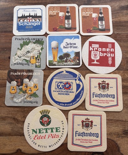 Bierdeckel alt sammlung - bierdeckel,
