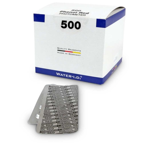 Tabletten phenolred photometer - tabletten,