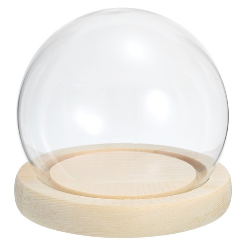 Klar cloche glas - glas, kuppel