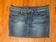 Esprit Jeans Minirock Gr 40 Denis Sehr Kurz Blau EDC Urlaub Sommer Rock wie neu
