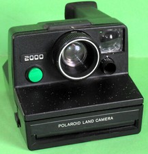 Polaroid  Modell  Land Kamera 2000 ungetestet grüner Knopf Dachbodenfund