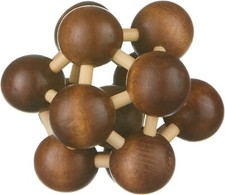 Atom 3D Wooden Puzzle Fridolin