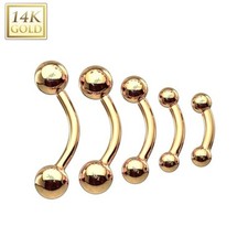 Augenbrauen Piercing Banane 14