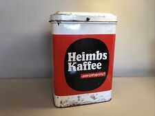 Heimbs Kaffee | große Kaffeedose | Blech | Blechdose | #1