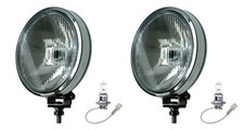 2x Scheinwerfer Rund Chrom
