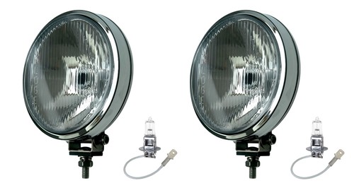 Scheinwerfer rund chrom - rund,