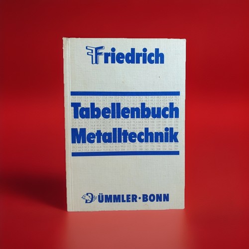 Tabellenbuch metalltechnik - tabellenbuch,