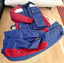 BMW Kombi GoreTex-Motorrad-Anzug Aspen rot-blau Größe 102