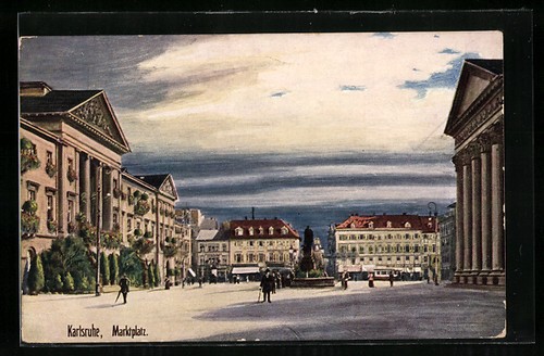 Künstler karlsruhe - künstler-ak,