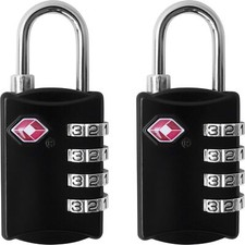 TSA Luggage Locks 2 Pack - 4