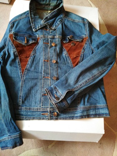 Damen jeans jacke 38 - ,