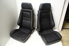RECARO SPECIALIST S SITZE FAHRER UND BEIFAHRER LEDER NEU BEZOGEN