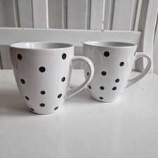 Tassenset Weiß Schwarz 2 er