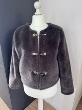 Zara Damen Jacke Felljacke