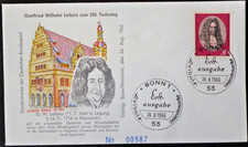 BRD Ersttagsbrief FDC Mi.-Nr. 518 Gottfried Wilhelm Leibniz  (966)