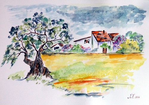 Bild aquarell original - bild,