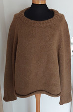 susanne bommer pullover cognac gr 42 brustbr 64 länge 56 arml.55cm