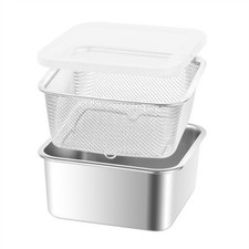 3-teiliges Edelstahl Backform