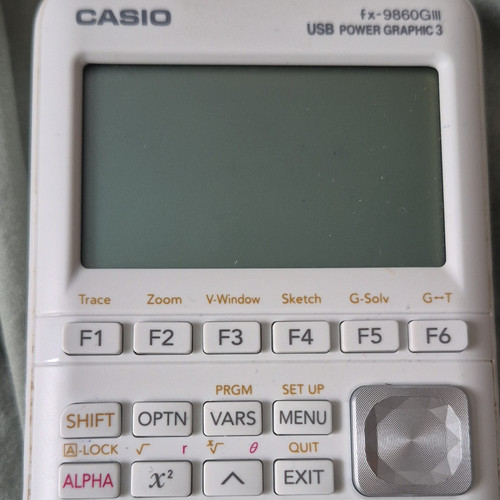 Casio 9860giii - casio, fx-9860giii