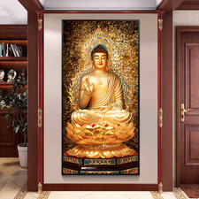 Golden Buddha Canvas Art