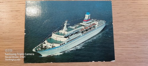 Postkarte passagierschiff - postkarte,