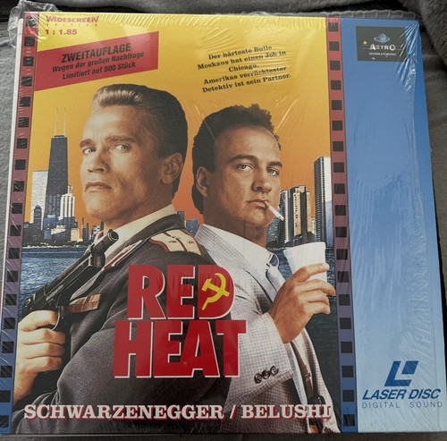 Laserdisc red heat arnold - laserdisc,
