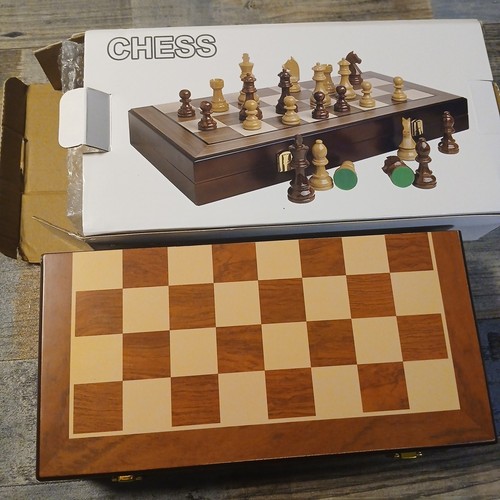 Schachspiel echt holz - schachspiel,