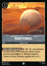 Lorcana Hamsterball 8JAF-204 Common Deutsch Neu Foil