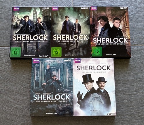 Sherlock die komplette - -,
