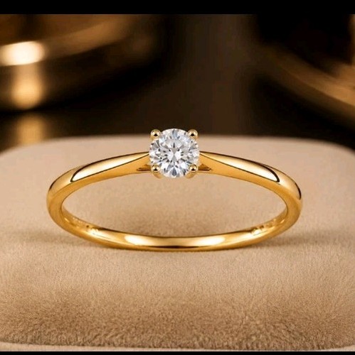 18k 750 goldring mit - 750, labor