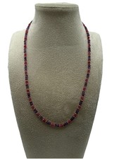Edelsteinkette aus Rubin &