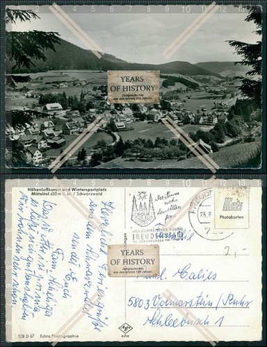 Foto mitteltal baiersbronn - foto, ak
