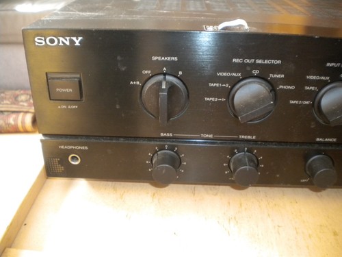 Sony stereo amplifier f - amplifier,