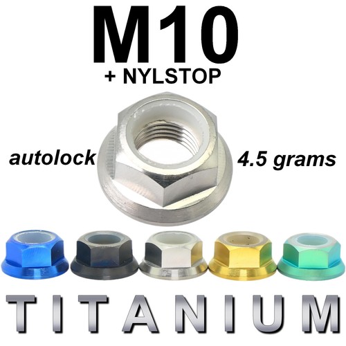 Titan achsmuttern m10x1 nyloc - titan,