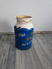 Alte Milchkanne handbemalt